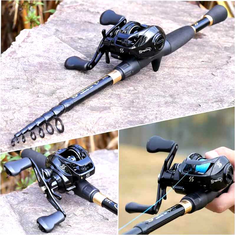 [PROMOÇÃO] Kit Profissional de Pesca Com Mochila, Vara, Carretilha e Acessórios