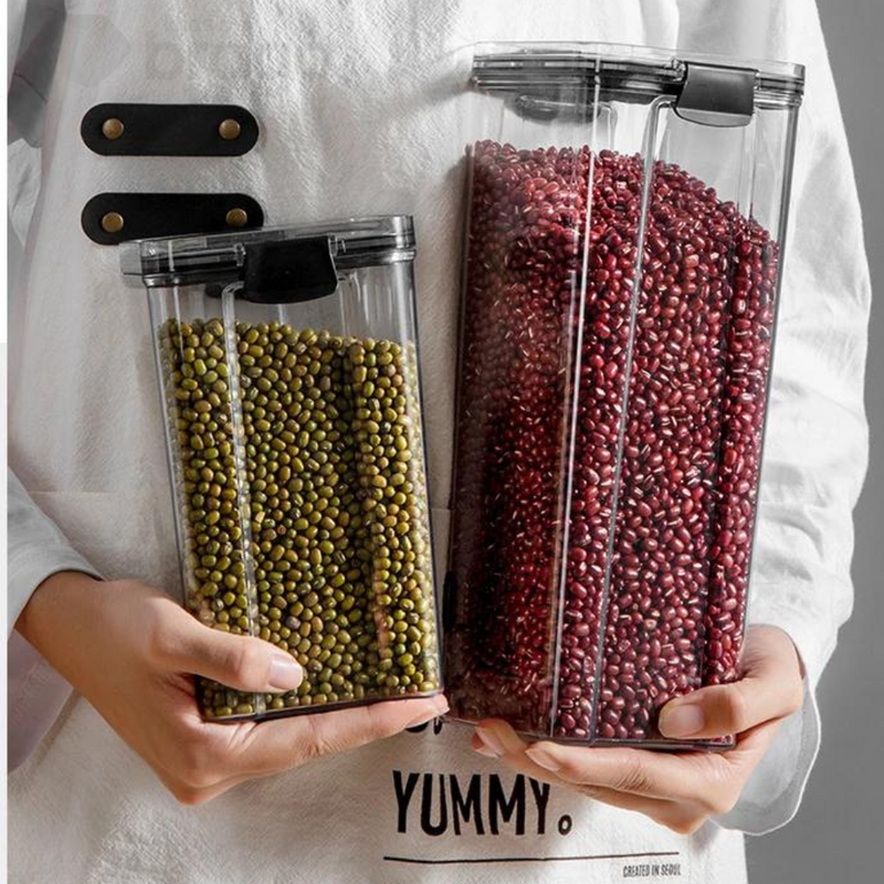 EcoLock - Kit Potes Herméticos de Vidro + (Brindes Exclusivos)