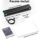 BluPrinter™ - Impressora Térmica Portátil + (Refil de Papel e Brinde Surpresa)