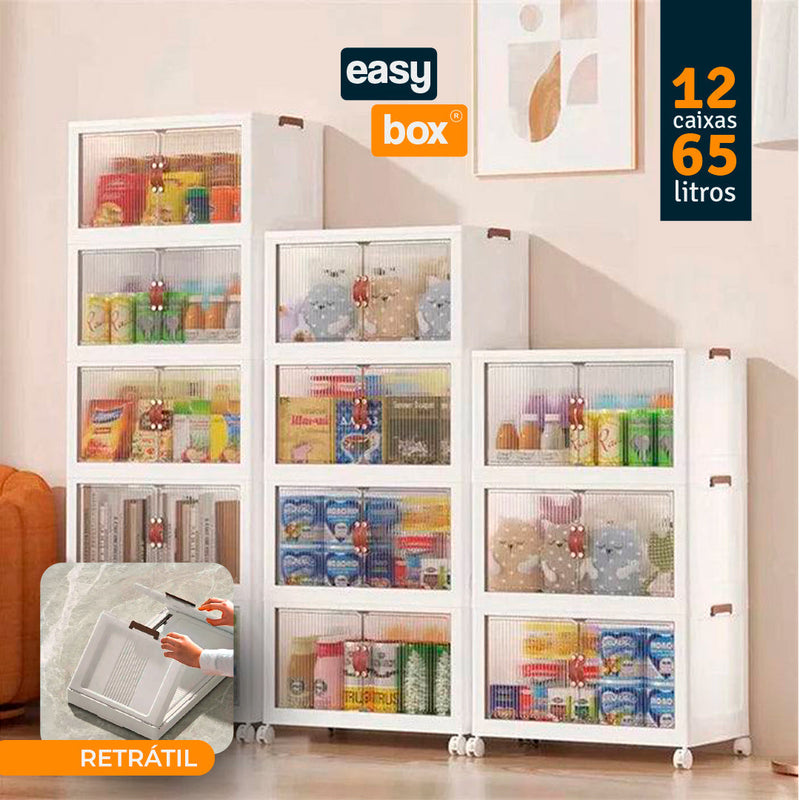 Easybox - Kit com 12 Caixas Organizadoras [ÚLTIMAS UNIDADES]